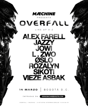 14 MARZO 2026 | OVERFALL X MACHINE