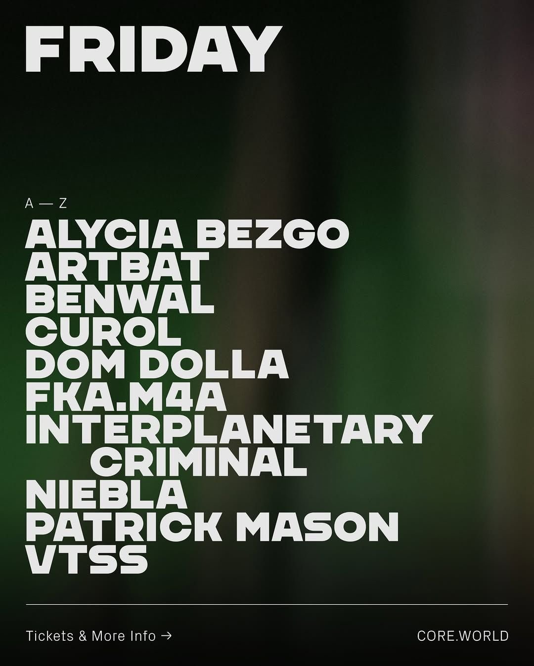 20 FEBRERO 2026 | CORE MEDELLÍN DÍA VIERNES