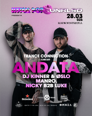 28 MARZO 2026 | ANDATA X HYPERPOP & UNRLSD
