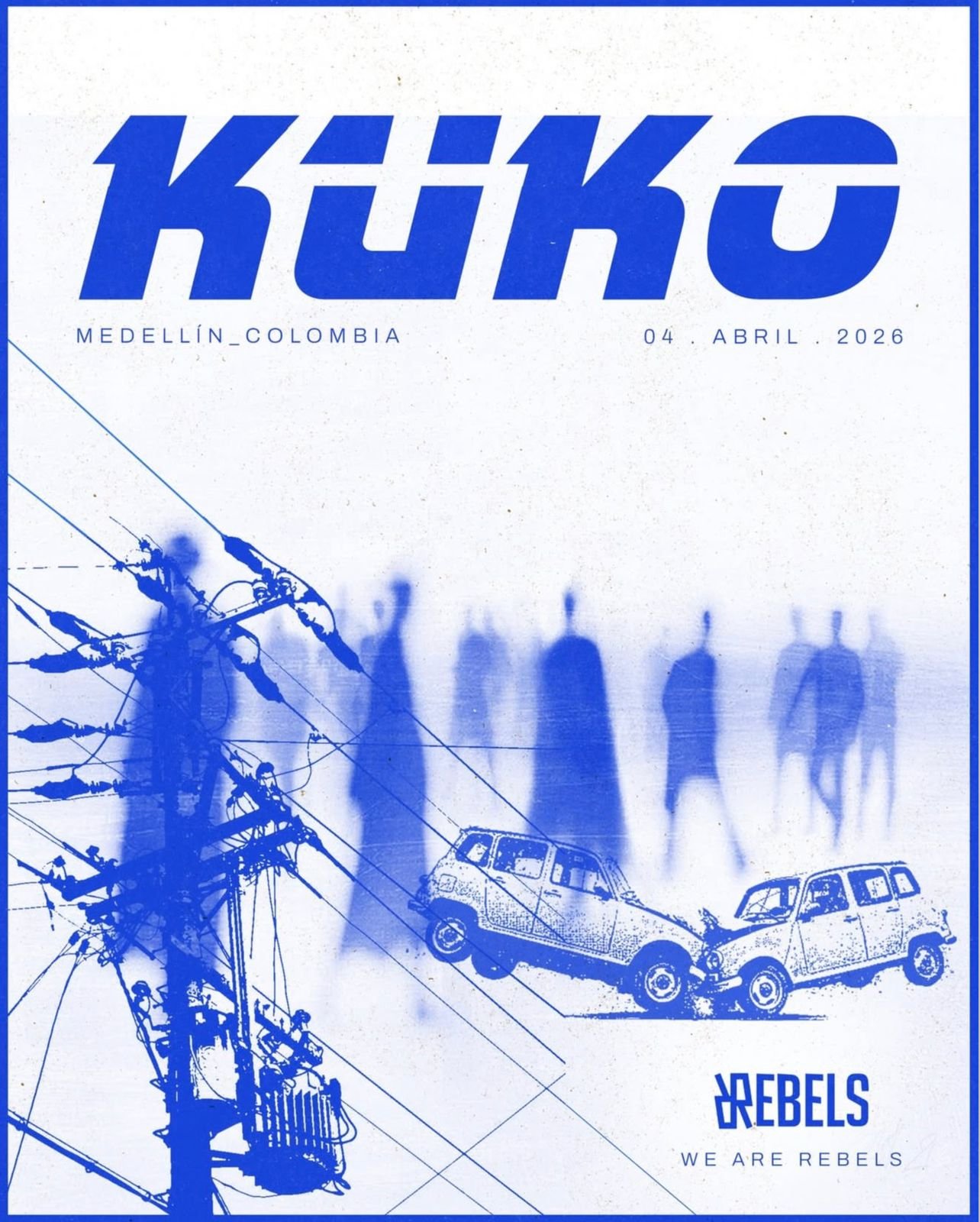 04 ABRIL 2026 KUKO EN MEDELLIN X REBELS RECORDS