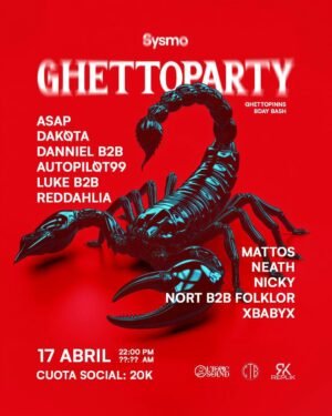 17 ABRIL 2026 | GHETTOPARTY X REPLIK