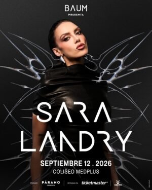12 SEPTIEMBRE 2026 | SARA LANDRY X BAUM & PARAMO