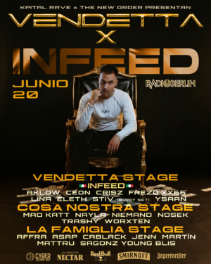 20 JUNIO 2026 | VENDETTA X INFEED X KPITAL RAVE