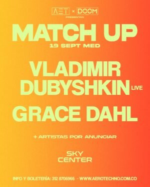 19 SEPTIEMBRE 2026 | MATCH UP MEDELLÍN X AET & DOOM