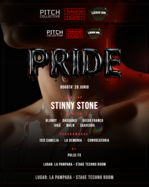 28 JUNIO 2026 | STINNY STONE X PRIDE EN INDUSTRIAL GIRLS