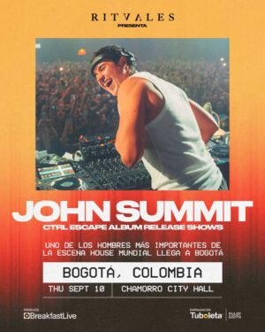 10 SEPTIEMBRE 2026 | JHON SUMMIT LATAM TOUR BOGOTÁ